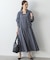【UVケア】バウンディングシャーティングカシュクール ブラウス