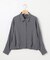 【UVケア】バウンディングシャーティングカシュクール ブラウス