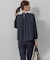 【WEB限定・2WAY】ジョーゼットシフォンレース襟 ブラウス