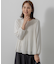 【WEB限定】ジョーゼットシフォンプリーツ ブラウス