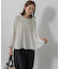 【WEB限定】ジョーゼットシフォンプリーツ ブラウス