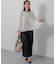 【WEB限定】ジョーゼットシフォンプリーツ ブラウス