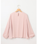 【WEB限定】ジョーゼットシフォンプリーツ ブラウス