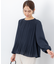 【WEB限定】ジョーゼットシフォンプリーツ ブラウス