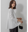 バックフレアロングＴシャツ