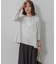 バックフレアロングＴシャツ