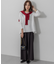 バックフレアロングＴシャツ