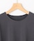 バックフレアロングＴシャツ