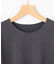 バックフレアロングＴシャツ