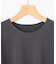 バックフレアロングＴシャツ