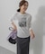 【加藤ローサさん着用】プリントロング Tシャツ