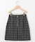 ラメステッチツイード スカート