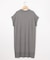 コットンカシミヤMIXチュニック丈ニットワンピース