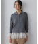 【前後着用可 / 加藤ローサさん着用】スムースストレッチタートル ニット