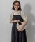 【WEB限定】バウンディングシャーティングキャミ ワンピース