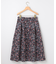 【加藤ローサさん着用】フラワージャカード スカート