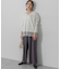 ラメストライプ ワイドパンツ