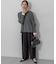 ラメストライプ ワイドパンツ