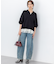 ポロ襟ストレッチニット