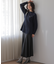 【WEB限定】サテンナロー スカート