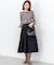 ツイル起毛フレア スカート