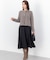 ツイル起毛フレア スカート