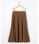ツイル起毛フレア スカート