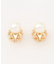 【2WAY・Flower Collection】フラワー×パールライク イヤリング