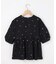 【WEB限定】ミニフラワーエンブロイダリー ブラウス