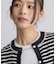 【WEB限定】クリアストレッチビジューレーン カーディガン