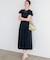 サマージャージーフィットアンドフレア ワンピース