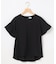 【WEB限定】プレーティング天竺フリルスリーブ Tシャツ