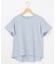 【WEB限定】プレーティング天竺フリルスリーブ Tシャツ