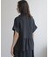 【WEB限定】メランジレノクロス バックペプラムジャケット