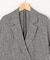 【WEB限定】メランジレノクロス バックペプラムジャケット