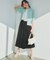 【一部先行予約・WEB限定】トリコットジャージー ギャザー カットソー