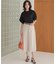 【WEB限定】スムースクロス ハーフパンツ