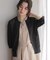 【前後着用可】レーシーニット カーディガン