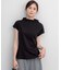 【WEB限定】プレーティング天竺  ペプラムカットソー