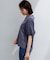 【WEB限定】コットンポンチ チュールコンビ カットソー