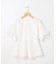 【WEB限定】エンブロイダリーレース ペプラムブラウス