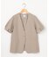 【WEB限定】エアフロードライクロス タックパフスリーブ ジャケット