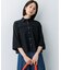 【WEB限定】エンブロイダリーレース 7分袖ブラウス
