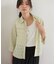 【WEB限定】エンブロイダリーレース 7分袖ブラウス