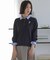 【WEB限定】ストレッチクリアニット シャツレイヤード風プルオーバー