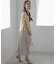ストレッチクリアニット 5分袖プルオーバー