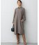 【WEB限定】フィブリルシャーティング カシュクールワンピース