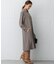 【WEB限定】フィブリルシャーティング カシュクールワンピース
