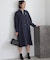 【WEB限定】フィブリルシャーティング カシュクールワンピース