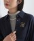 【WEB限定】フィブリルシャーティング カシュクールワンピース